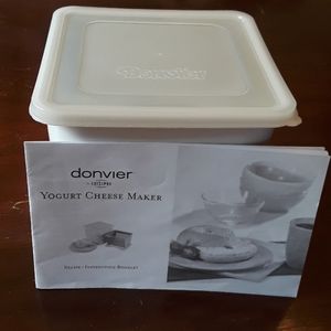 Donvier Yogurt Cheese Maker